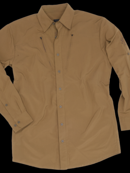 CAMISA BROWNING NYLON KAKI